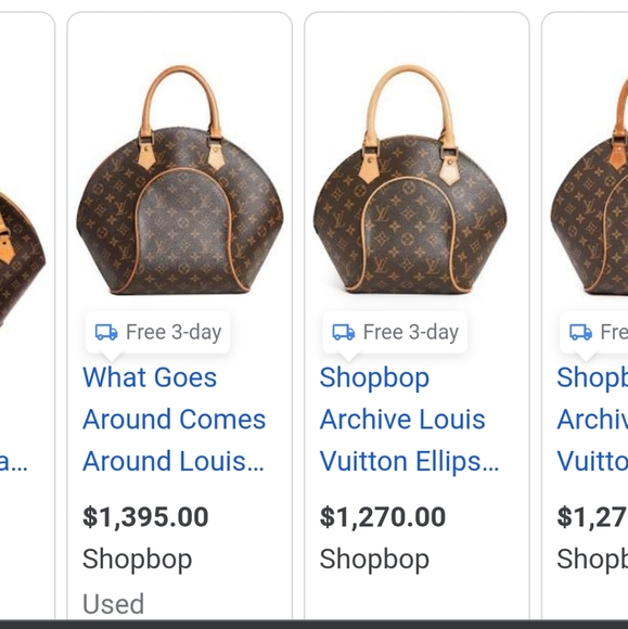 Louis Vuitton Ellipse Handbag - Picture 16 of 16